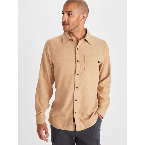 Marmot Clothes Yellow NZ - Hobson Shirts Mens NZ8037621